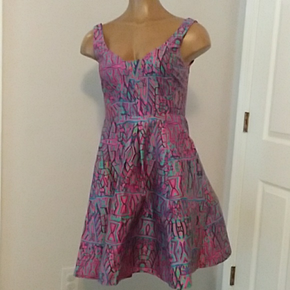 Nanette Lepore Machu Picchu Dress 0 - Picture 1 of 8